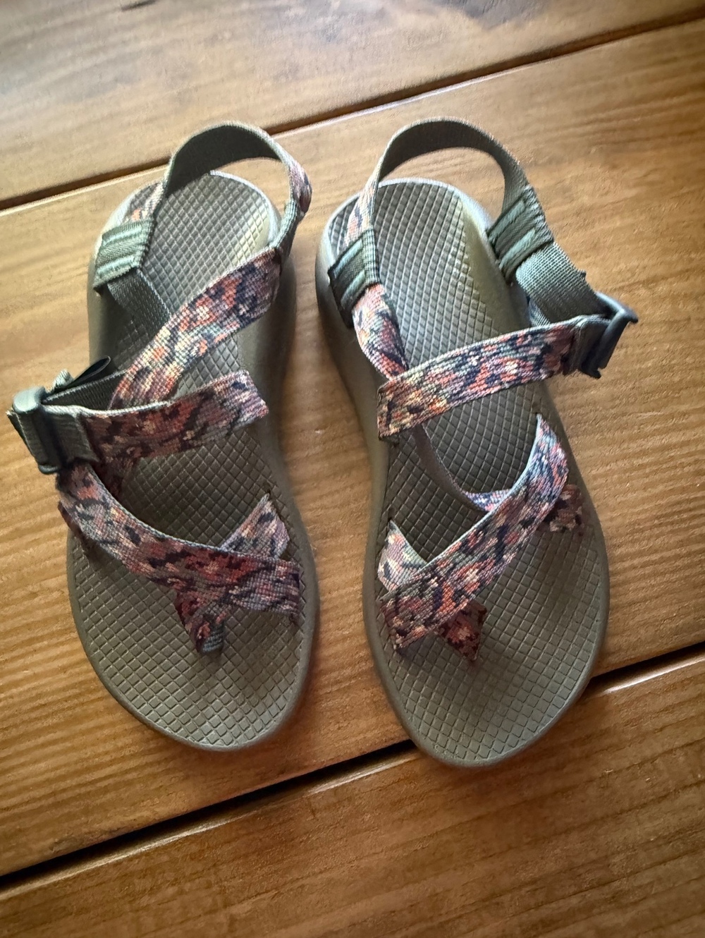 Chaco Outdoor Adjustable Strap Sandals in Earth Tones